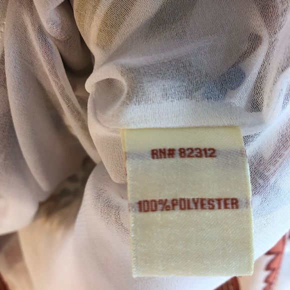 Anthropologie Aryeh Mod "Georgie Girl" Twiggie Cascading Ruffle Sleeve - Picture 8 of 9